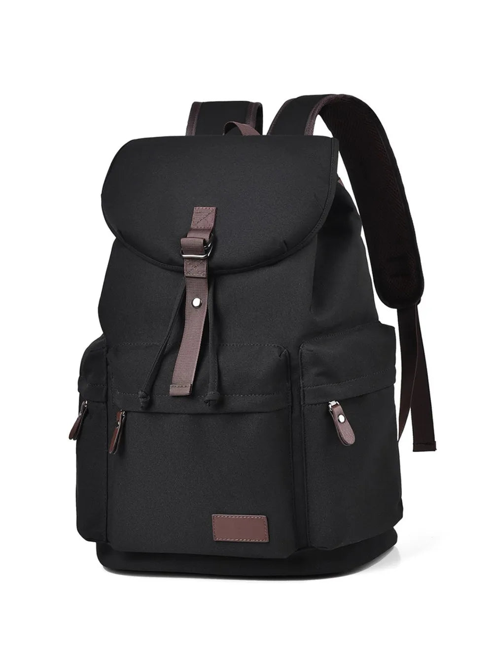 Multi Pockets Adjustable Strap Canvas Backpack Bag