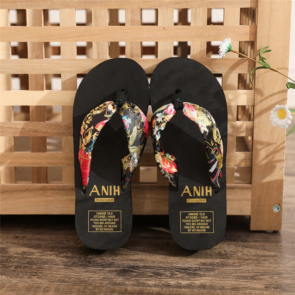 Women's Height Increasing Non-slip Flip-flops