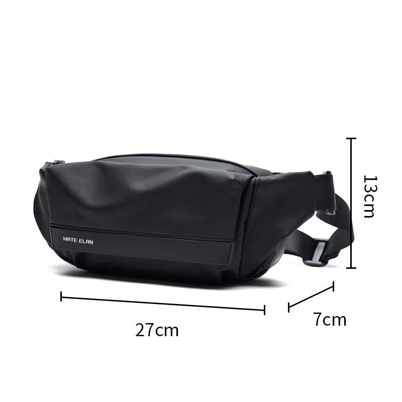 Chest bag men's small shoulder bag multifunctional trendy crossbody bag commuter mailman shoulder bag waist bag backpack