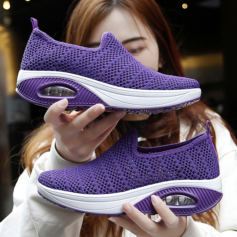 Women's Fashion Fly-knit Sneakers Outdoor