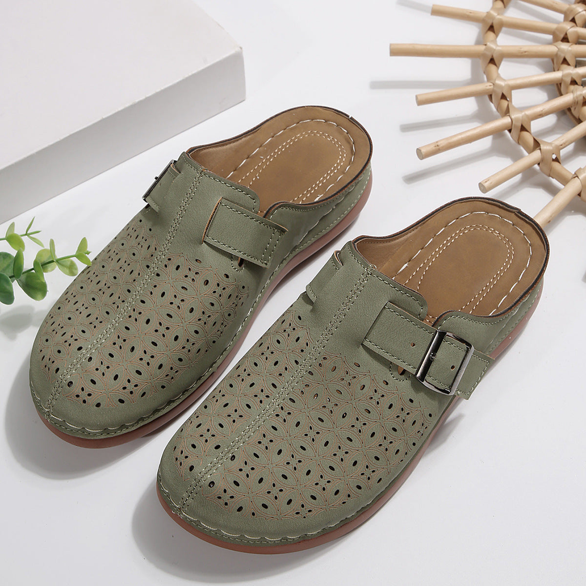 leisure half dragging lazy shoes