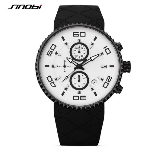 Sports Watches Mens Stopwatch 30m Waterproof