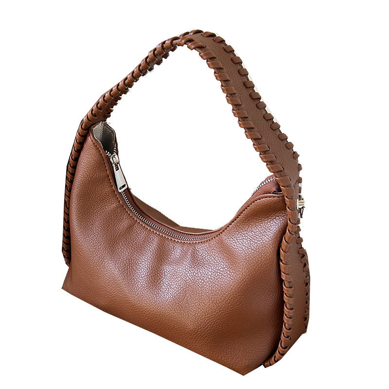 Advanced Texture Fashion Crescent Armpit Bag