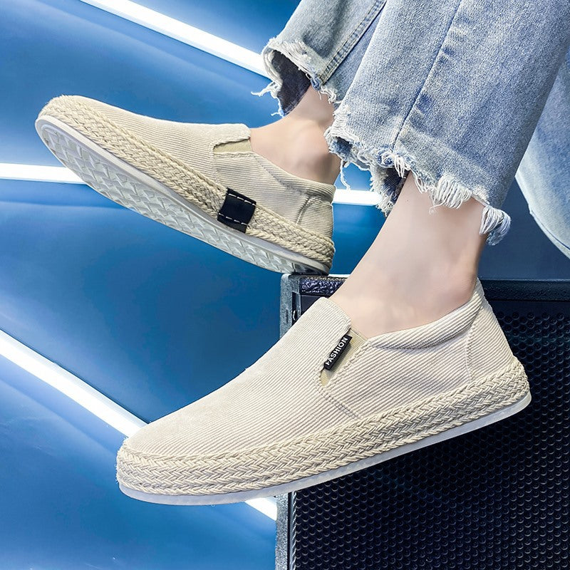 Breathable Casual Slip-on Men's Canvas Tide Shoes