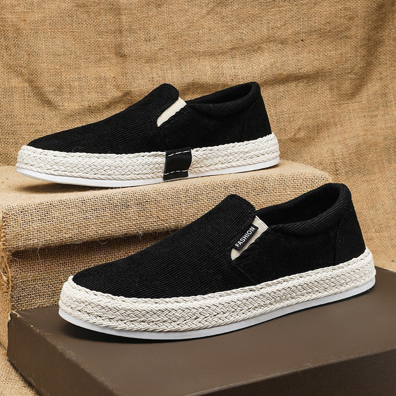 Breathable Casual Slip-on Men's Canvas Tide Shoes